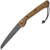 Woxna Hälsing 180 mm + Alfta Leather sheath sav, sort