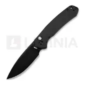 CJRB Pyrite Button Lock Black G10