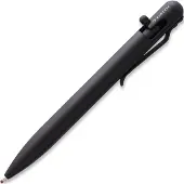 Bastion Bolt Action Pen Titanium, sort