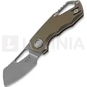 MKM Knives Isonzo M390 Cleaver foldekniv, bronze anodized titanium