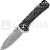 QSP Knife Hawk Damascus foldekniv