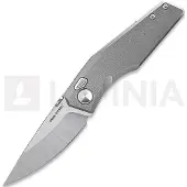 RealSteel Spectrum Premium foldekniv, Gray Titanium, Satin
