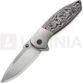 We Knife Nitro OG, Polished BB Ti/Aluminum Foil CF, Satin
