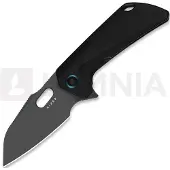 Kizer Cutlery Takahe S35VN foldekniv, Black Titanium, Matte DLC Ultra