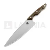 Olamic cutlery Silhouette Magnacut køkkenkniv, Burlap Micarta