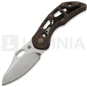 Olamic cutlery Busker CF Magnacut Semper foldekniv, Aphotic Titanium & Fatcarbon