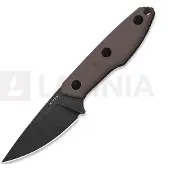 Kizer Cutlery Splinter Fixed Blade Brown