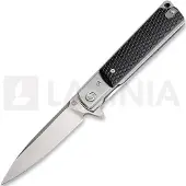 Artisan Cutlery Classic D2 foldekniv, black checkered