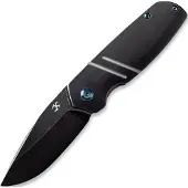 Kansept Knives Turaco Black Stonewashed Titanium foldekniv