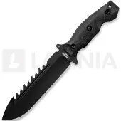 Halfbreed Blades Large Survival Knife kniv, sort