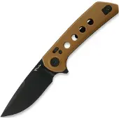 Reate PL-XF Tan G-10 foldekniv, PVD