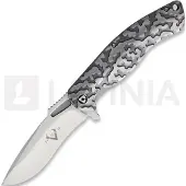 V Nives Atmosphere Framelock foldekniv, silver
