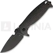 Dpx HEST/F Framelock foldekniv, black stonewash