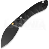 Vosteed Mini Nightshade - Blackwash - Titanium foldekniv, sort