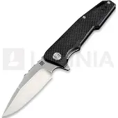 Artisan Cutlery Predator Linerlock D2 Small foldekniv, sort