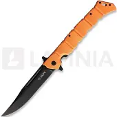 Cold Steel Large Luzon Black foldekniv, orange