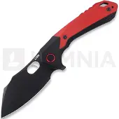 CJRB Caldera Linerlock Red G10 foldekniv