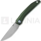 MKM Knives Detonario - M390 - Aluminum foldekniv, grøn