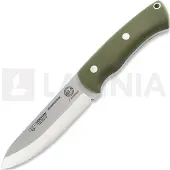 Cudeman Bushcrafter kniv, Green G-10 Complete Kit