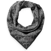 Scotch & Soda Jacquard Knitted Triangle Halstørklæde