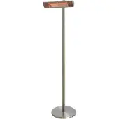 NSH Nordic HORTUS Terrassevarmer gulvmodel 1500 W, GT, sølv (211-398)