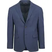Suitable Tweed Blazer Mid Blå måle