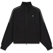 GUESS Sweatjakke sort / hvid