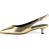 L37 HANDMADE SHOES Slingpumps 'ELEGANCE ESSENCE' guld