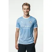 Puma Manchester City 26/27 Home Jersey Men, Clothing, Light Blue/Icy Blue, 3XL