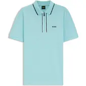 BOSS Philix 10272836 Green Kortærmet Polo