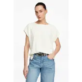 Comma Bluse creme