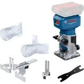 Bosch GLF 18V-8, Børstefri, Sort, Blå, 30000 rpm, 6, 6.35 (1/4), 8 (5/16), 10000 rpm, 89 dB - SOLO