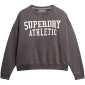 Superdry Superdrytil kvinder. W2012441A Sweatshirt Relaxed lilla (M), Casual, Bomuld