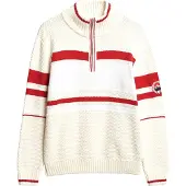 Superdry Superdrytil kvinder. W6110660A Intarsia marineblå trøje (XS), Casual, Bomuld