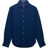 Superdry Riviera Linen Skjorte Med Lange ærmer