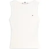 Tommy Hilfiger 5x2 Rib Boat Slim Fit ærmeløs T-shirt