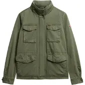 Superdry Superdrytil kvinder. W5012038A Jakke M65 Rookie grøn (S), Casual, Bomuld