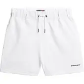 Superdry Superdrytil kvinder. W7110474A Shorts Plain hvid (XL), Casual, Bomuld