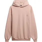Superdry Superdrytil mænd. M2014311A Blank Oversized-hoodie i lyserød (XL), Casual, Pink, Bomuld