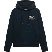 Superdry Superdrytil mænd. M2014500A Lo-Fi Dockside navy sweatshirt (XXL), Casual, Bomuld, Blå