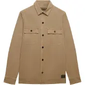 Superdry Superdrytil mænd. M4011143A Militærbeige skjorte (XL), Casual, Lange ærmer, Stof