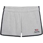 Superdry Superdrytil kvinder. W7110506A Vaffelshorts Retro grå (S), Casual, Bomuld