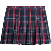 Superdry Mid Rise Check Kort Nederdel