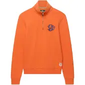 Superdry Superdrytil mænd. M2014475A Sweatshirt Neon Half Zip Track orange (XL), Casual, Bomuld