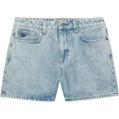 Superdry Superdrytil kvinder. W7110491A Mid Rise Shorts lyseblå (26), Casual, Bomuld, Denim