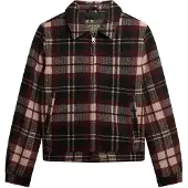 Superdry Superdrytil kvinder. W5011945A Ternet Ranch Quiltet jakke rødbrun (S), Casual, Polyester