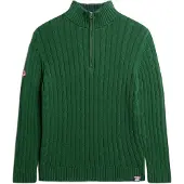 Superdry Superdrytil kvinder. W6110607A Grøn Henley-rugbytrøje (M), Casual, Bomuld, Lange ærmer