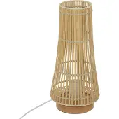 Atmosphera bordlampe i bambus MAHE, 38 cm