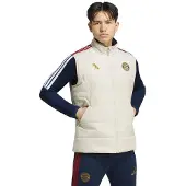 Adidas Bayern München Vest Tiro 26 Winterized - Aluminium/Navy - , størrelse Large
