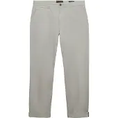 Superdry Superdrytil mænd. M7011418A Premium Recular Chino-bukser grå (34/32), Casual, Bomuld